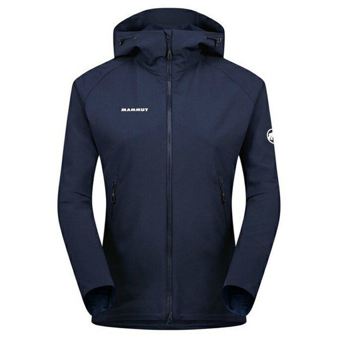 マムート(MAMMUT) 防水ジャケット レディース マクン 2.0 ソフトシェル フーデッド ジャケット アジアンフィット 1011-00802-5118 【国内正規品】