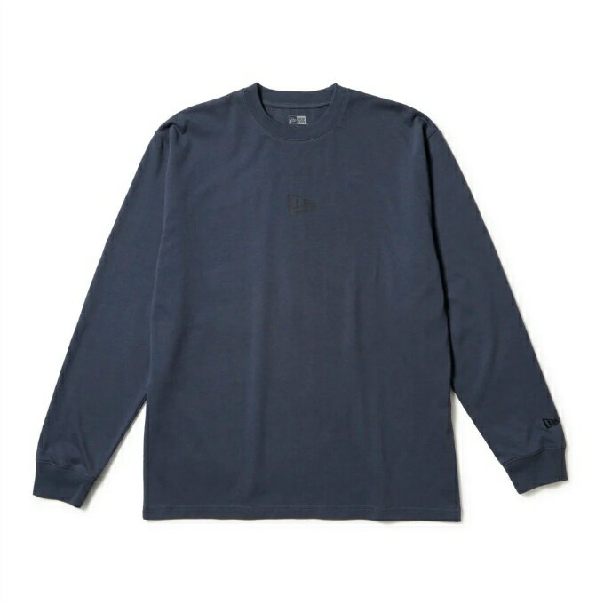 楽天ヒマラヤ楽天市場店【全品対象最大10％OFFクーポン 2025/11/30 0:00〜12/11 1:59】ニューエラ NEW ERA Tシャツ 長袖 メンズ レディース コットン Flag Logo Mini スレートグレー レギュラーフィット 14682712 国内正規品