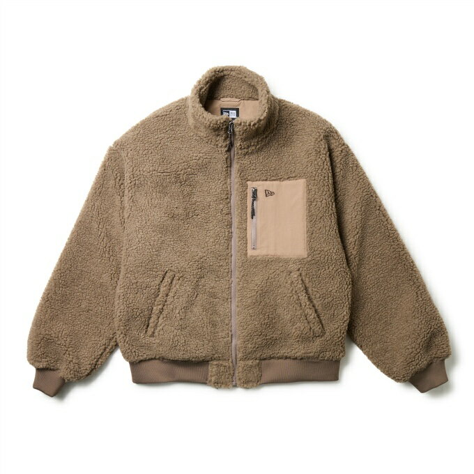 ■カラー：モカ ■サイズ：S、M、L、XL ■素材：ポリエステル ■原産国：中国 ■特徴： ・防風、保湿性の高いシープボアを採用したコレクション。 ・身幅や袖まわりに余裕を持たせたボリュームのあるオーバーサイズドシルエット。 検索ワード：スノボ スノボー