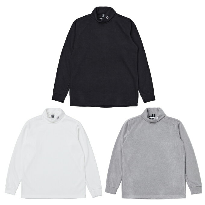 ブリヂストンゴルフ(BRIDGESTONE GOLF) ゴルフウェア 長袖シャツ メンズ タートルネック長袖シャツ FGM32F 【国内正規品】【2025年秋冬モデル】