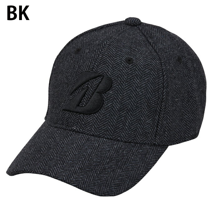 ブリヂストンゴルフ(BRIDGESTONE GOLF) ゴルフ キャップ メンズ ヘリンボーンキャ...