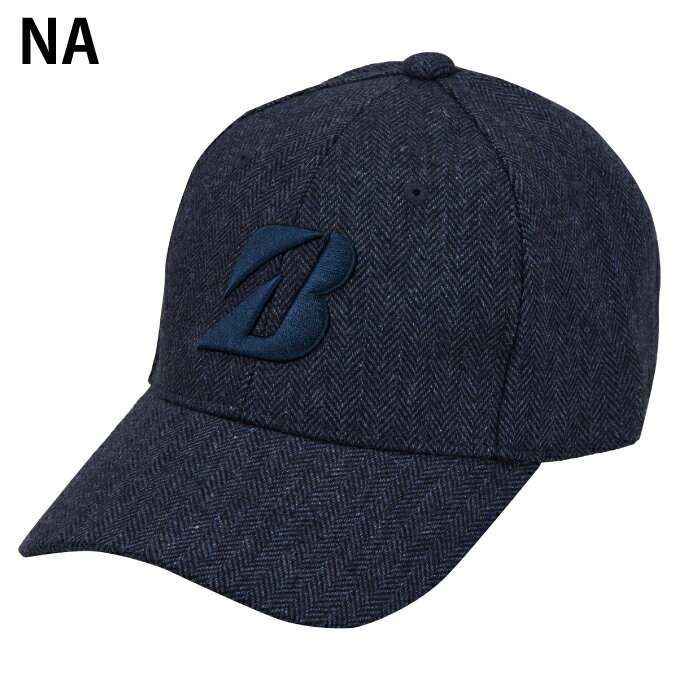ブリヂストンゴルフ(BRIDGESTONE GOLF) ゴルフ キャップ メンズ ヘリンボーンキャ...