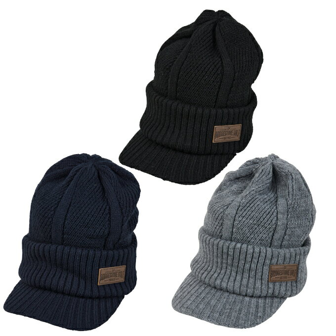 ブリヂストンゴルフ(BRIDGESTONE GOLF) ゴルフ ニット帽 メンズ ツバ付きニット CPW25I 【国内正規品】【2025年秋冬モデル】