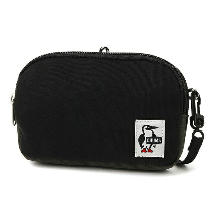 【全品対象ポイント10倍！ 2/15 20:00〜23:59】チャムス(CHUMS) ショルダーバッグ ホルターネックミニバッグスウェットナイロン CH60-3878-BLACK/CHARCOAL