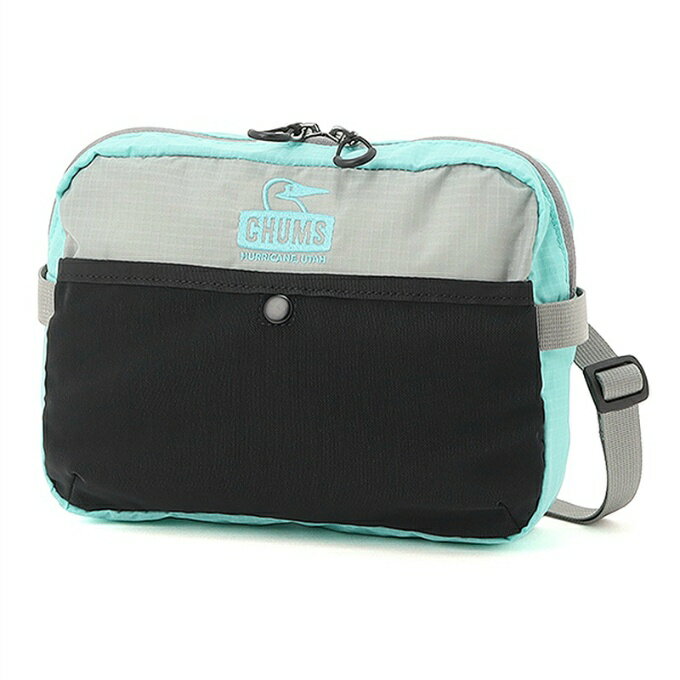 チャムス(CHUMS) ショルダーバッグ スプリングデールショルダーバッグ CH60-3474-GRAY/TURQUOISE