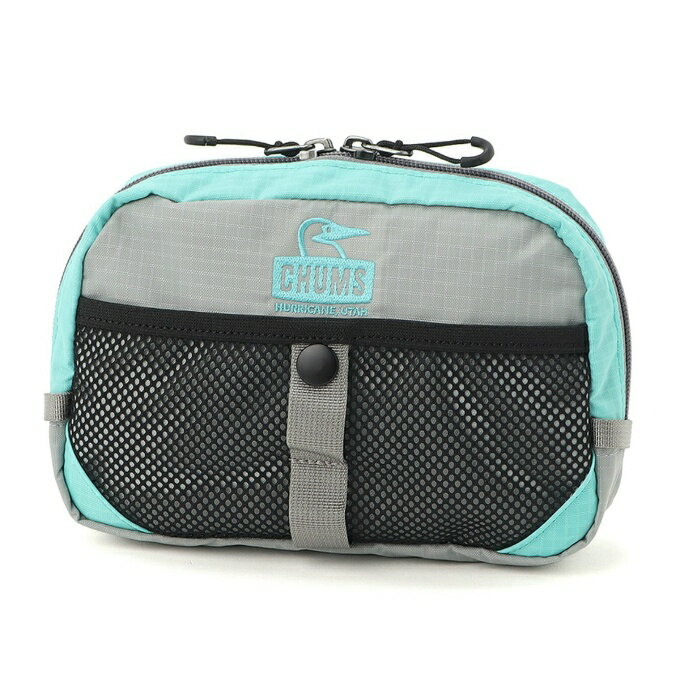 チャムス(CHUMS) ポーチ スプリングデールポーチ CH60-3753-GRAY/TURQUOISE