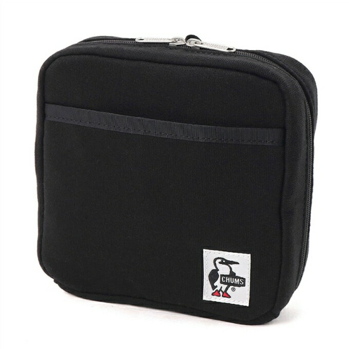 チャムス(CHUMS) ポーチ Square Stand Pouch Sweat スクエアスタンドポーチスウェットポーチ CH60-4009-BLACK