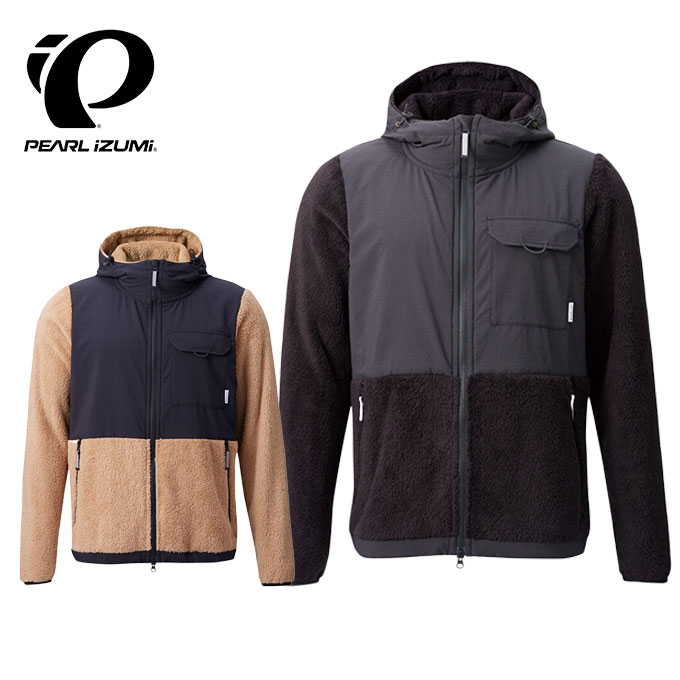 パールイズミ(Pearl Izumi) フリース ジャケット メンズ バリア フリース パーカー 9370-BL 【ご自宅配送限定】‥