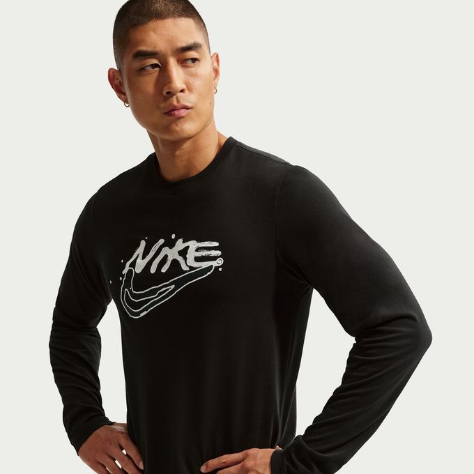 【全品対象最大3万ポイント還元＆10％OFF！ 3/4 20:00〜3/11 1:59】ナイキ(NIKE) スポーツウェア 長袖 メンズ DF 長袖機能T PRINT PACK HV4172-010