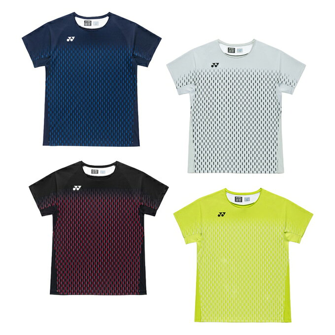 ■カラー： 554DN ( ダークネイビー ) 024SG ( シルバーグレー ) 007BK ( ブラック ) 680FRELM ( レッシュライム ) ■サイズ：M、L、O ■素材：ポリエステル100% ■特長： ・ベリークールドライ ・Precision Move ・UVカット ・吸汗速乾 ・ストレッチ ・制電 ・日本バドミントン協会審査合格品 ■原産国：ベトナム 検索ワード：半袖ポロシャツ 半袖シャツ 半そで Tシャツ プラクティスシャツ スポーツウェア ウェア ウエア
