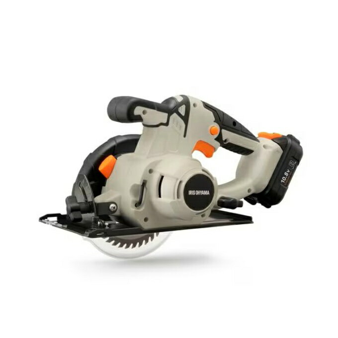 アイリスオーヤマ(IRIS OHYAMA) 電動工具 充電式丸のこ 10.8V JSC125TC 【メーカー直送】【ご自宅配送限定】・・