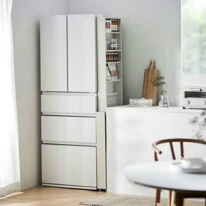 【全品対象最大10%OFFクーポン 2025/11/30 0:00〜12/11 1:59】アイリスオーヤマ(IRIS OHYAMA) 収納 キッチン隙間収納ラック ホワイト KSRーH100 【メーカー直送】【ご自宅配送限定】‥