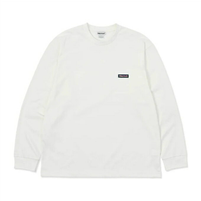 マーモット(Marmot) Tシャツ 長袖 メンズ Marmot Stability L/S T-Shirt マーモットスタビリティロングスリーブティーシャツ MTFW25MLS069-WHITE 