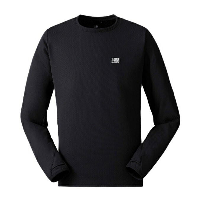 乐天商城 - カリマー karrimor Tシャツ 長袖 メンズ Octa サーマル 長袖 クルー 101595-9000