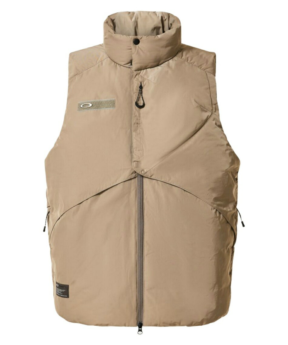 新品　オークリー　OAKLEY ゴルフ　中綿　ダウン　ベスト　ベージュ 新品 ベージュ系 オークリー OAKLEY ゴルフ 中綿 ダウン ベスト