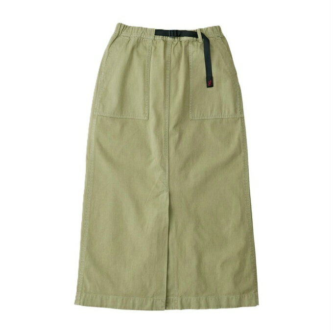 ߥ(Gramicci) 󥰥 ǥ LONG BAKER SKIRT 󥰥٥ G3SW-SK069-CACTUS PIGM...