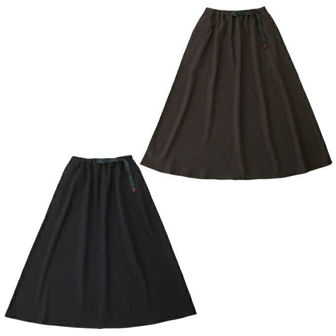 グラミチ(Gramicci) ロングスカート レディース WOOL LIKE FLARE SKIRT ウールライクフレアスカート GLSK5-FJP001