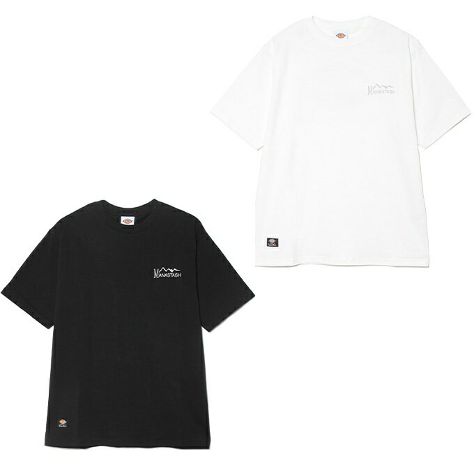 【全品対象最大10％OFF！11/20 20:00〜11/27 1:59】ディッキーズ×マナスタッシュ(DICKIES×MANASTASH) Tシャツ 半袖 メンズ レディース TEE ORIGINAL LOGO 792-5234011 【ご自宅配送限定】‥