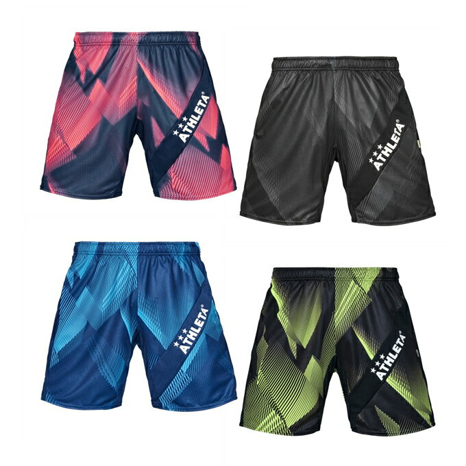 【全商品ポイント10倍！4/5 20:00〜23:59】アスレタ ATHLETA サッカーウェア ハーフパンツ ジュニア ポケ付グラフィックプラクティスパンツ 02439J