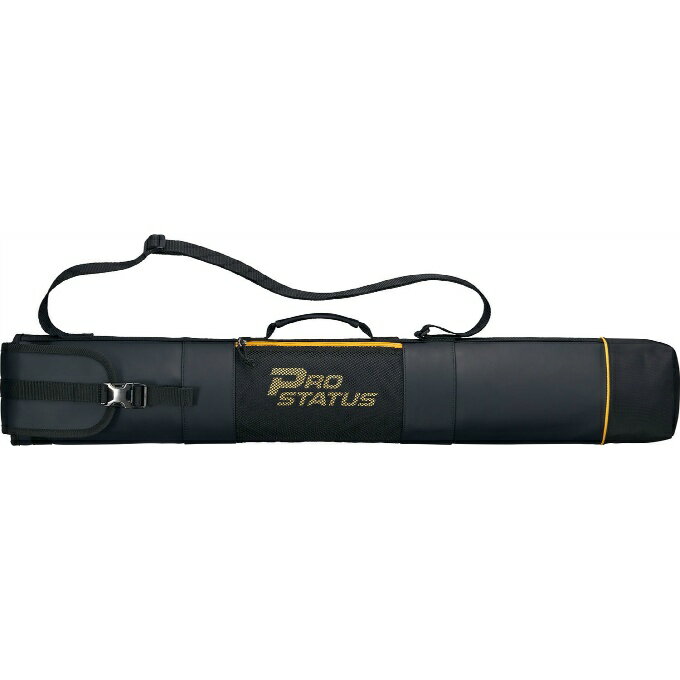 入口をフラップタイプにすることで、ノックバット(93cm)も収納可能な2本入バットケース。 ■カラー：1900 ■素材：合成皮革(PVC)、ポリエステル ■原産国：中国 ■機能：正面メッシュポケット付き 検索ワード：バット入れ バット袋