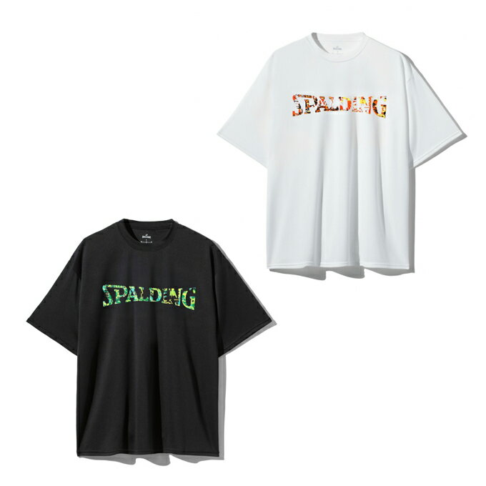 スポルディング SPALDING バスケットボールウェア 半袖シャツ メンズ Tシャツ グラフィティ ロゴ SMT26055