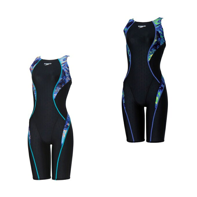 スピード Speedo FINA承認 競泳水着 スパッツ レディース フレックスシグマニューミニオープンバックニースキン SCW1…