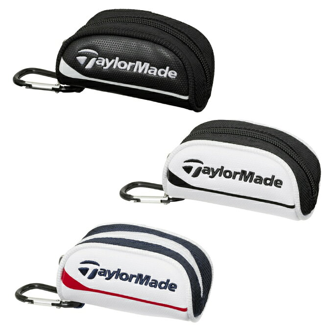 【6月10日限定！条件達成で最大6000ポイント還元！】テーラーメイド(TaylorMade) ゴルフ ボールポーチ メンズ トゥルーライト ボールケース TL877 【国内正規品】