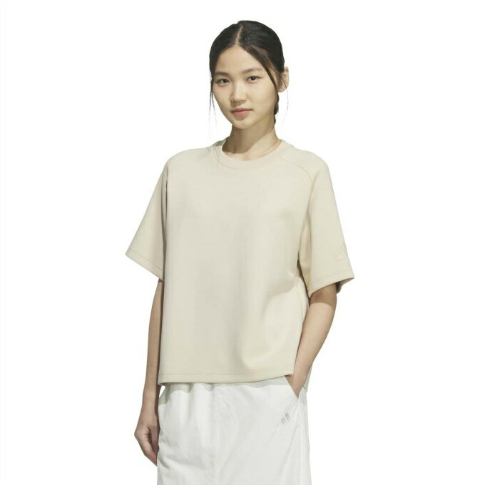Tops - アディダス(adidas) Tシャツ 半袖 レディース ソフト ラックス ルーズフィット 半袖Tシャツ KG9419 E0586