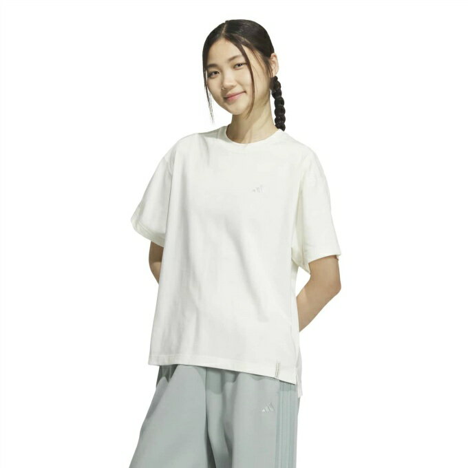 【条件達成で最大10万ポイント獲得のチャンス！4/20〜4/30】アディダス(adidas) Tシャツ 半袖 レディース ESS+ 3S KF8256 IE637(4.0)