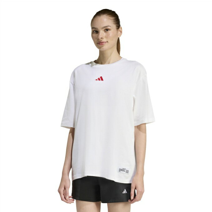 アディダス Tシャツ 半袖 レディース オーバーサイズ バックグラフィック KA5087 YY627 adidas