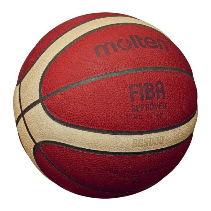 モルテン(molten) バスケットボール 7号球 メンズ BG5000 公式試合球 天然皮革 Bリーグ試合球10周年 B7G5000-BL0