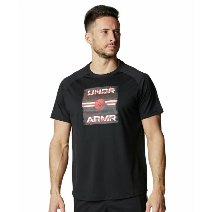 乐天商城 - アンダーアーマー(UNDER ARMOUR) バスケットボールウェア 半袖シャツ メンズ UA DREAMERS LOGO SHORT SLEEVE T-SHIRT 6012507-001