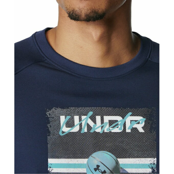 アンダーアーマー バスケットボールウェア 半袖シャツ メンズ UA DREAMERS LOGO SH...
