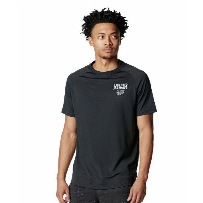 アンダーアーマー バスケットボールウェア 半袖シャツ メンズ UA DREAMERS GRAPHIC SHORT SLEEVE T-SHIRT 6012508-001 UNDER ARMOUR