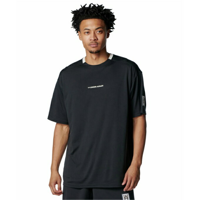 アンダーアーマー バスケットボールウェア 半袖シャツ メンズ UA TECH STREET QUEST SHORT SLEEVE T-SHIRT 6013102-001 UNDER ARMOUR