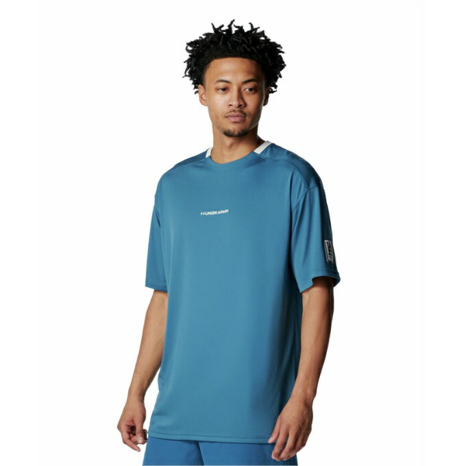 アンダーアーマー バスケットボールウェア 半袖シャツ メンズ UA TECH STREET QUEST SHORT SLEEVE T-SHIRT 6013102-498 UNDER ARMOUR