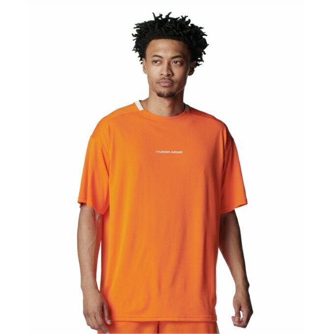 アンダーアーマー バスケットボールウェア 半袖シャツ メンズ UA TECH STREET QUEST SHORT SLEEVE T-SHIRT 6013102-800 UNDER ARMOUR