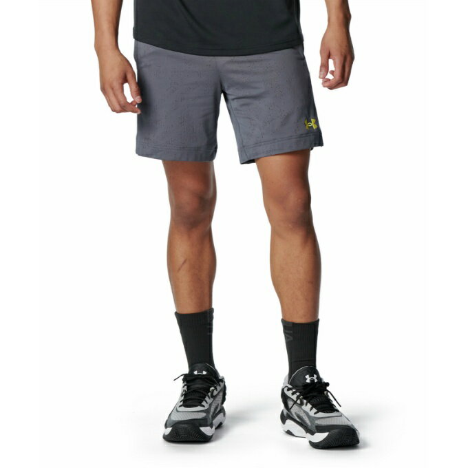乐天商城 - アンダーアーマー バスケットボール ハーフパンツ メンズ UA DREAMERS JACQUARD MESH SHORTS 6012515-025 UNDER ARMOUR
