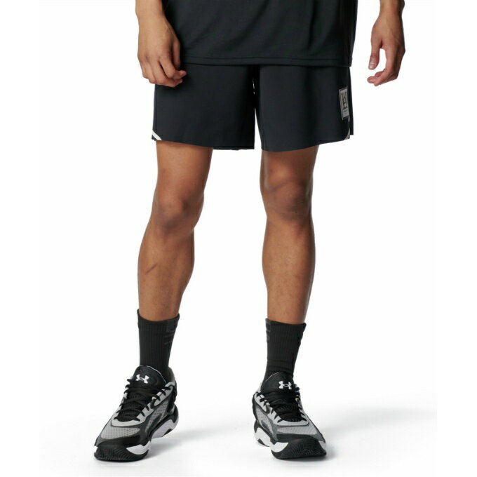 アンダーアーマー バスケットボール ハーフパンツ メンズ UA STREET QUEST SHORTS 6012516-001 UNDER ARMOUR(4.0)