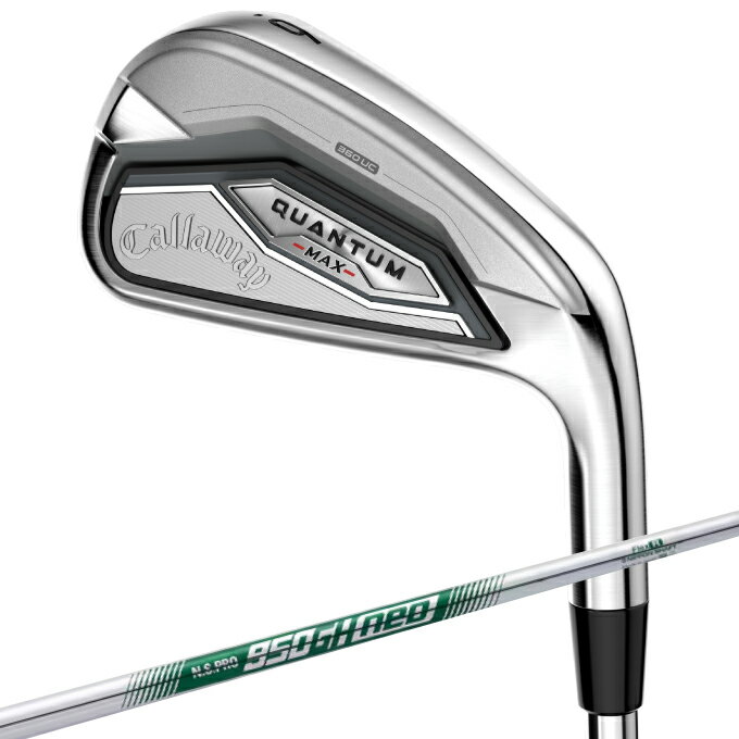 【予約】【2月13日発売】キャロウェイ ゴルフクラブ アイアンセット 5本組 メンズ クオンタム マックス N.S.PRO 950GH neo シャフト QUANTUM MAX 5I NS950neo 【ご自宅配送限定】