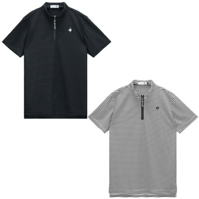ルコックスポルティフ(le coq sportif) ゴルフウェア 半袖シャツ メンズ ミニボー...