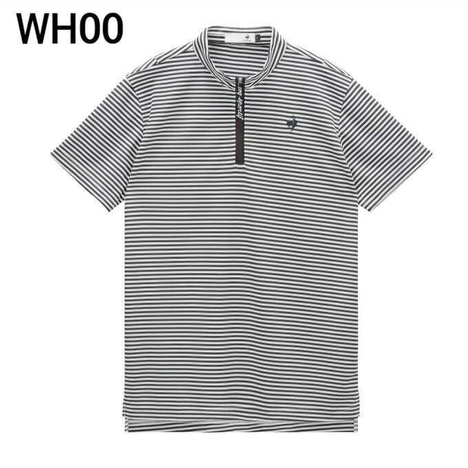 ルコックスポルティフ(le coq sportif) ゴルフウェア 半袖シャツ メンズ ミニボー...