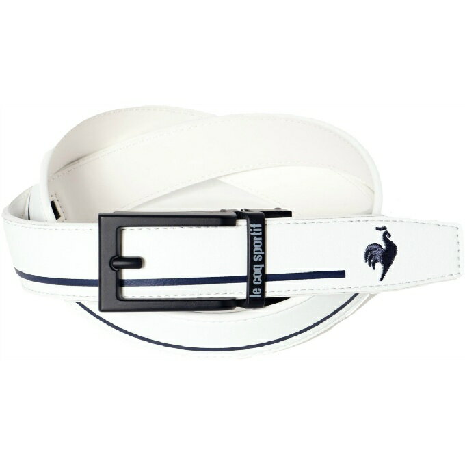 其它 - ルコックスポルティフ(le coq sportif) ゴルフ ベルト メンズ エアタフ軽量バックルベルト LG6SBL01M 【2026年春夏モデル】