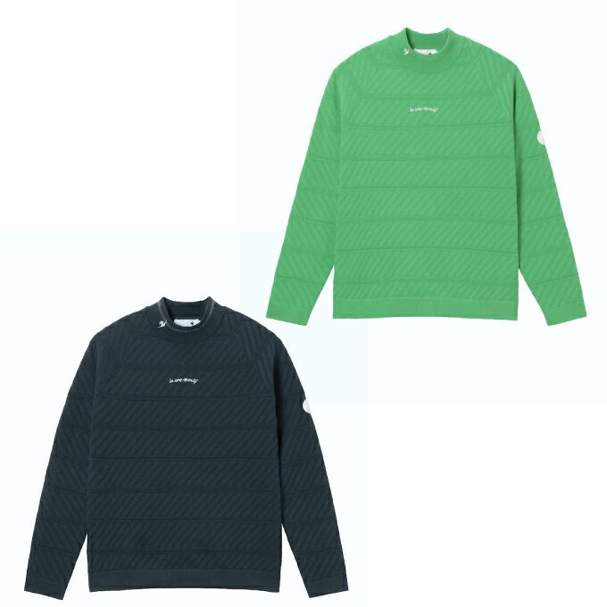 【6月10日限定！条件達成で最大6000ポイント還元！】ルコックスポルティフ(le coq sportif) ゴルフウェア セーター レディース モックネックセーター LG6SST00L 【2026年春夏モデル】
