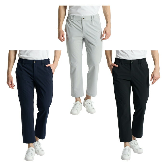【6月10日限定！条件達成で最大6000ポイント還元！】マンシング(Munsingwear) ゴルフウェア アンクルパンツ メンズ はっ水ストレッチ9分丈イージーパンツ MG6SLP36M 【2026年春夏モデル】