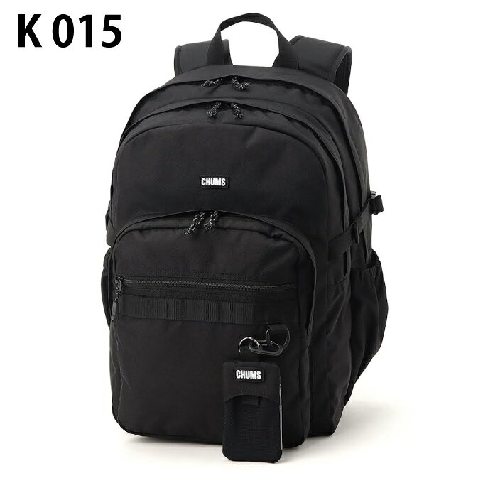 【ヒマラヤ限定】チャムス(CHUMS) コラボ リュック 35L チャムスクールデイバック35 CH60-4209 大容量 撥水 PCスリーブ 通学 中学生 高校生 大学生 3