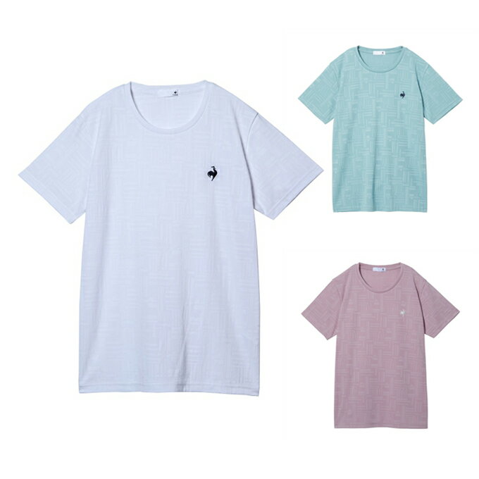 Ladies Wear - ルコックスポルティフ le coq sportif Tシャツ 半袖 レディース ジャガード半袖Tシャツ LT6SHT02L