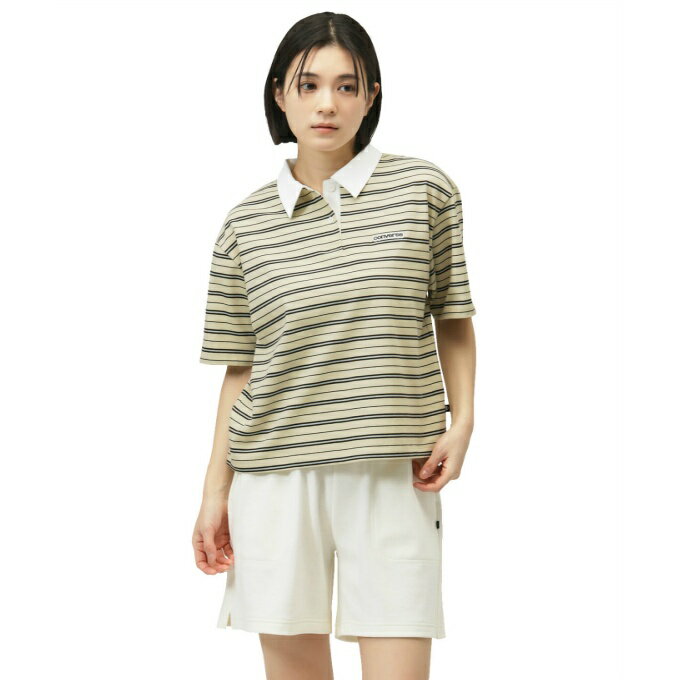 Tops - コンバース(CONVERSE) ポロシャツ 半袖 レディース CLD Hストライプ 半袖ポロ 42200330