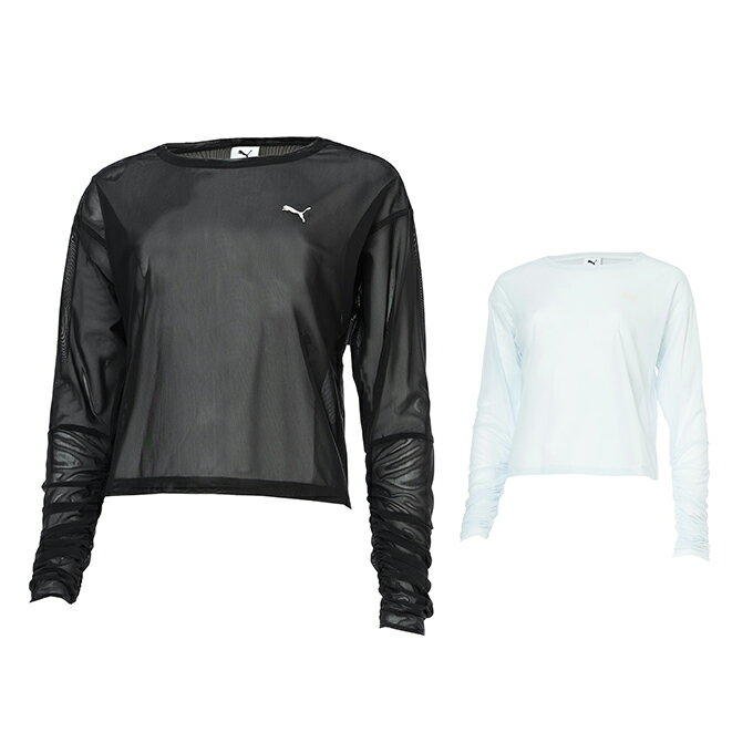 Ladies Wear - プーマ PUMA Tシャツ 長袖 レディース ELVTD シアー 長袖機能T 693761