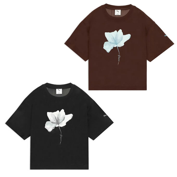 乐天商城 - プーマ(PUMA) Tシャツ 半袖 レディース ウィメンズ ESS エレベーテッド シアー 半袖 Tシャツ 693771